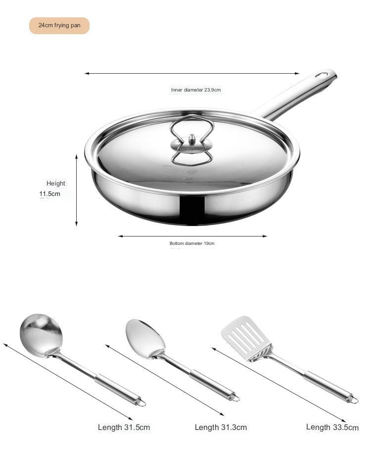 Steel Cookware Set