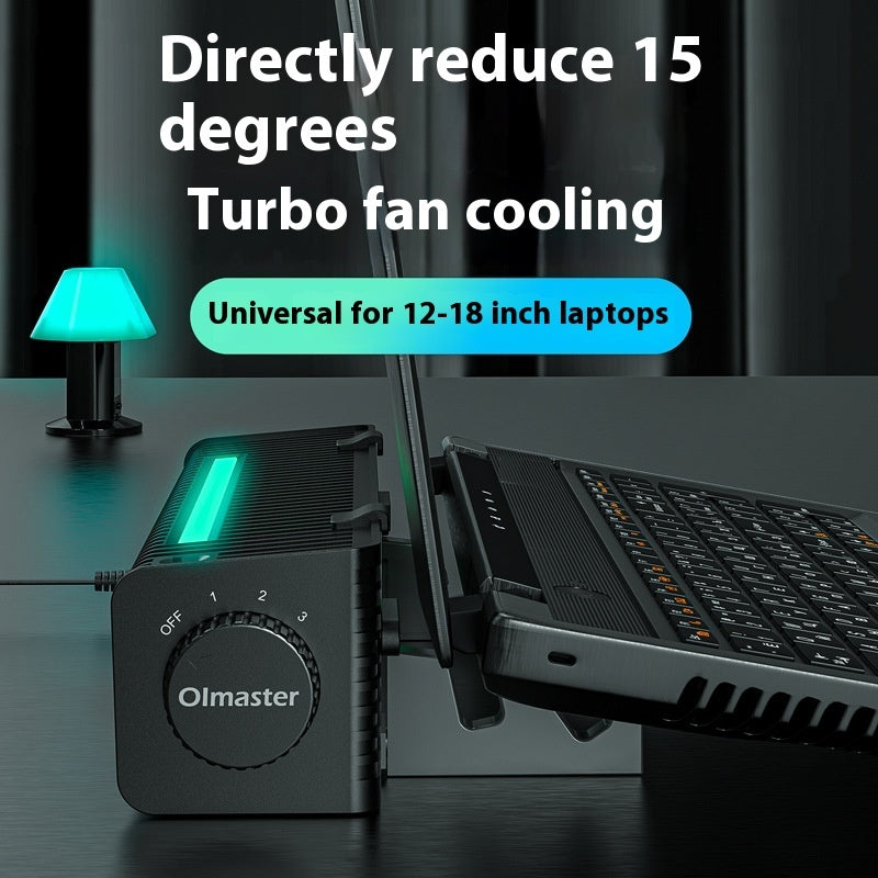 Notebook Colored Lights Fan