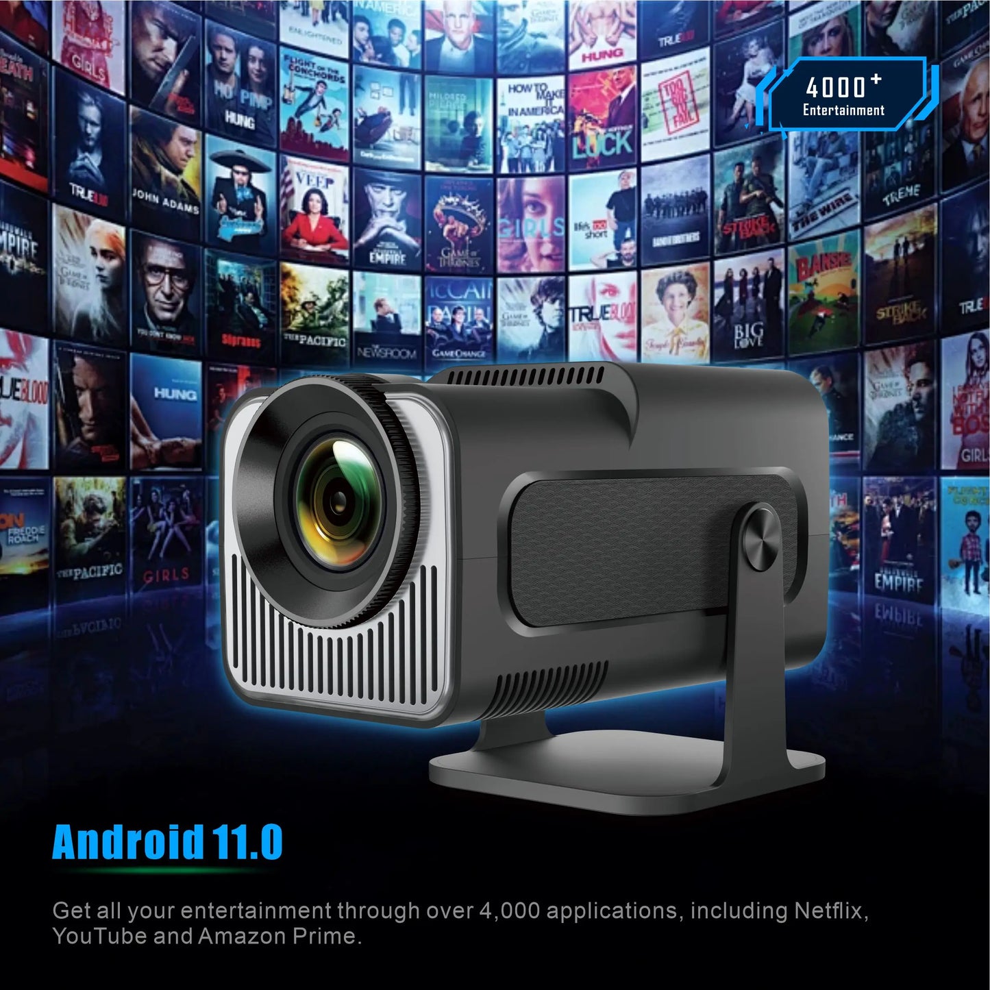 Salange HY320 Mini Projector 720P Freestyle