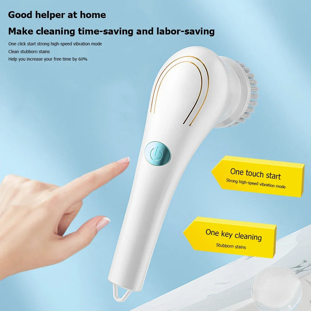 Dishwashing Brush Kitchen Gadgets Charging Mode Toilet