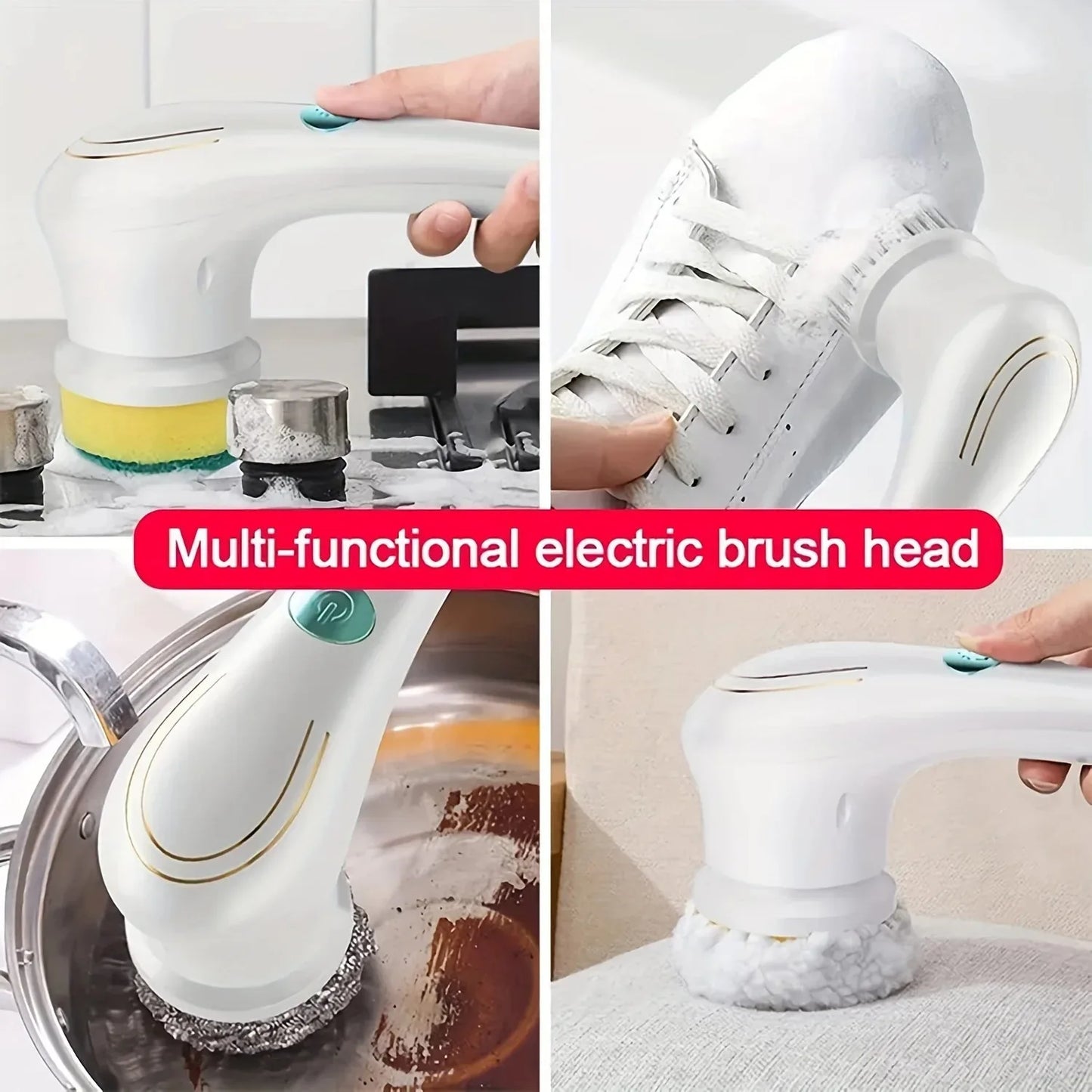 Dishwashing Brush Kitchen Gadgets Charging Mode Toilet