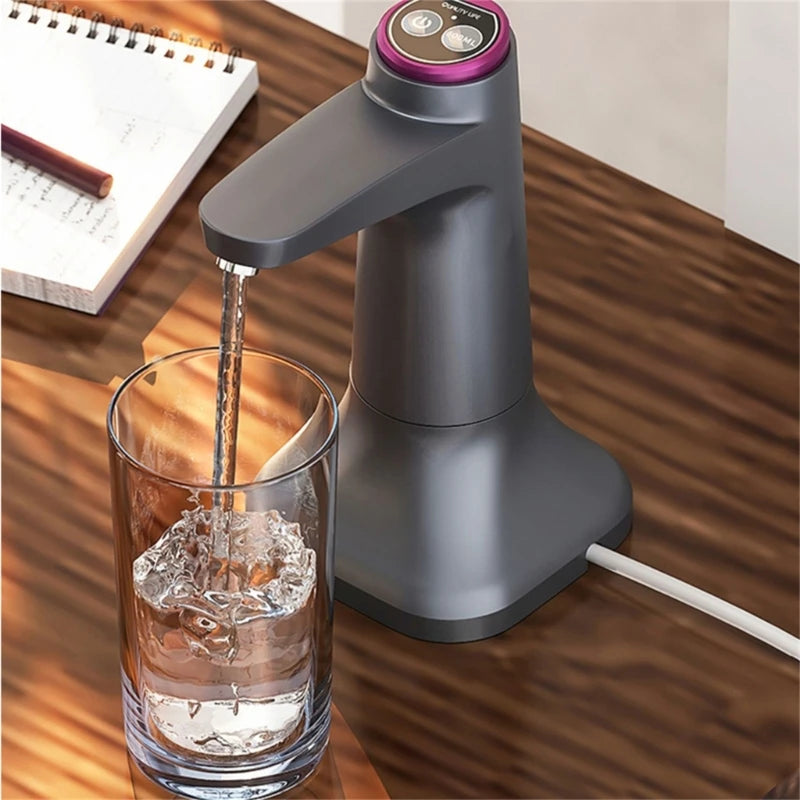 Water Bottle Mini Barreled Electric Drinking Dispenser USB Automatic