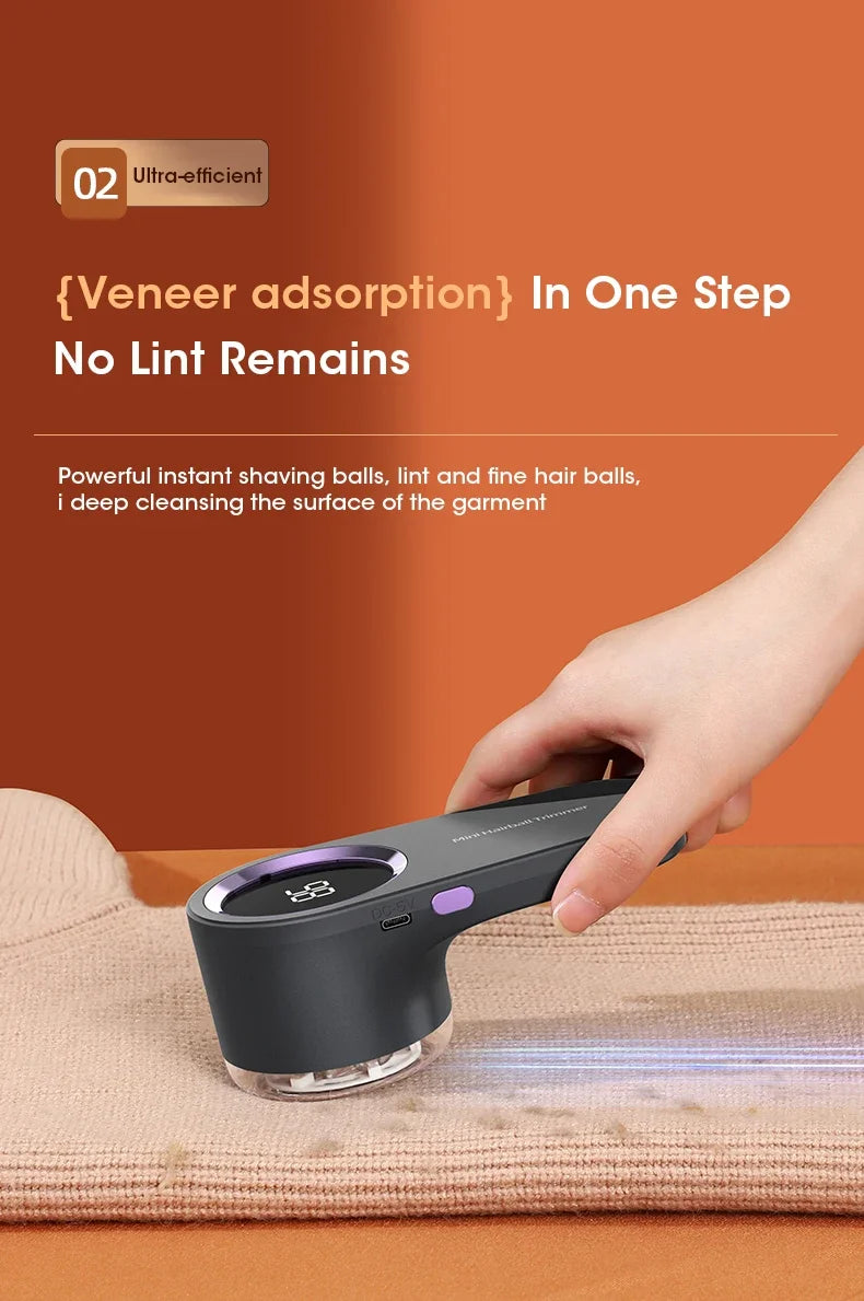 Lint Remover for Clothing Portable Electric Fuzz Pellet Remover